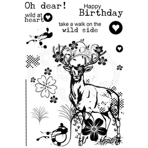 Creative Expressions - Stempel A6 "Woodland Walk My Dear Deer" Clear Stamps