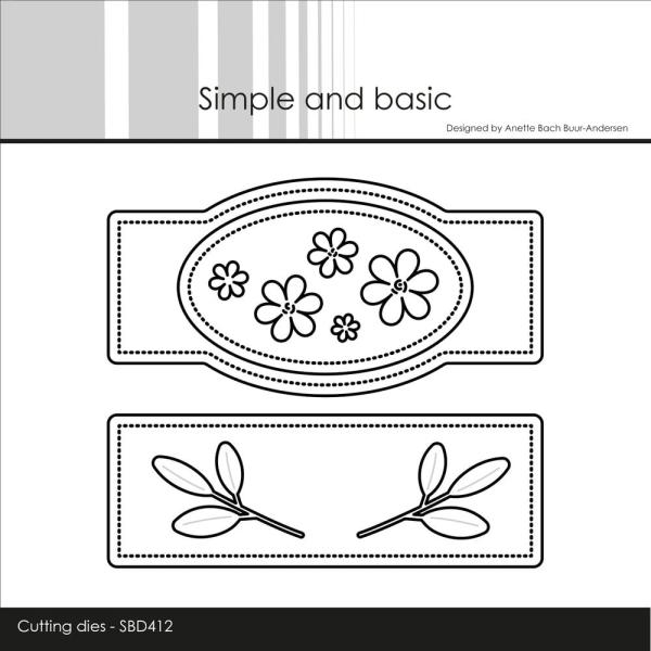 Simple and Basic - Stanzschablone 10x5cm "Bellybelt" Dies