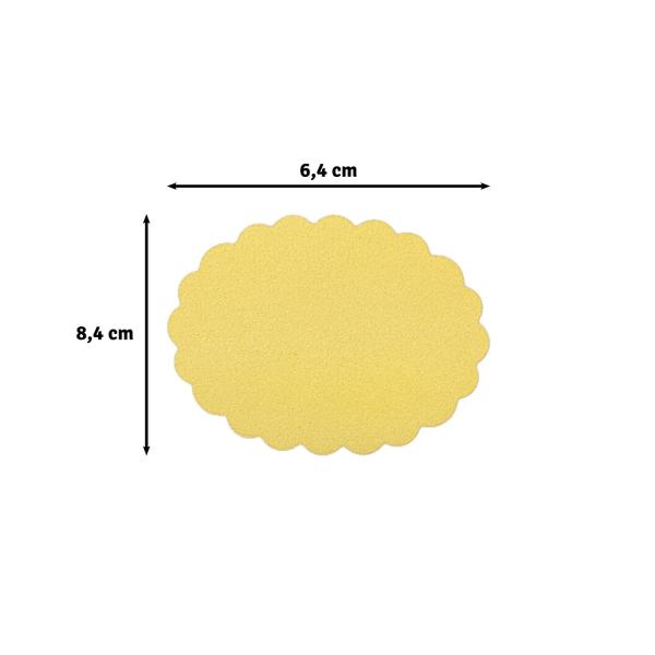 Vaessen Creative - Motivstanzer "Oval Muschel 48x64mm"