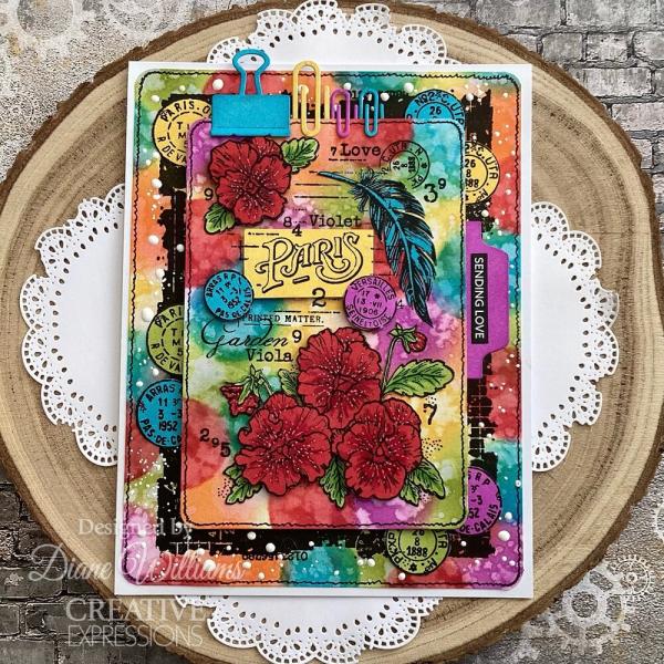 Woodware - Stempel "Grungy Borders " Clear Stamps Design by Francoise Read