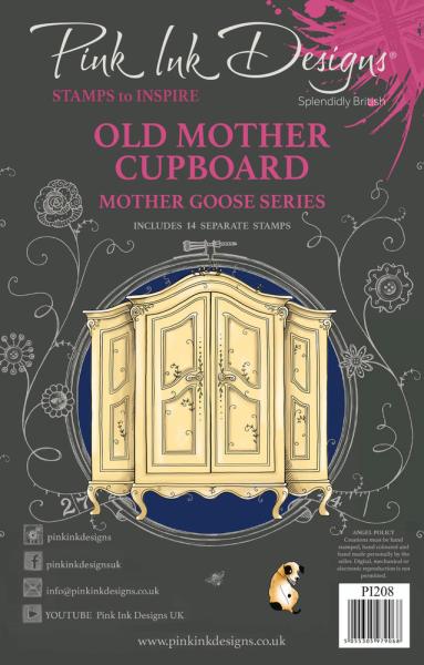 Pink Ink Designs - Stempelset "Old Mother Cupboard" Clear Stamps