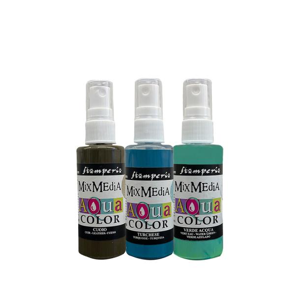 Stamperia - Aquarellfarbe "Sir Vagabond in Fantasy World" Aquacolor Paint Kit 3x30ml