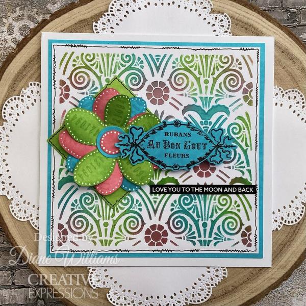 Creative Expressions - Stempelset "Passport" Clear Stamps 6x8 Inch Design by Taylor Made Journals