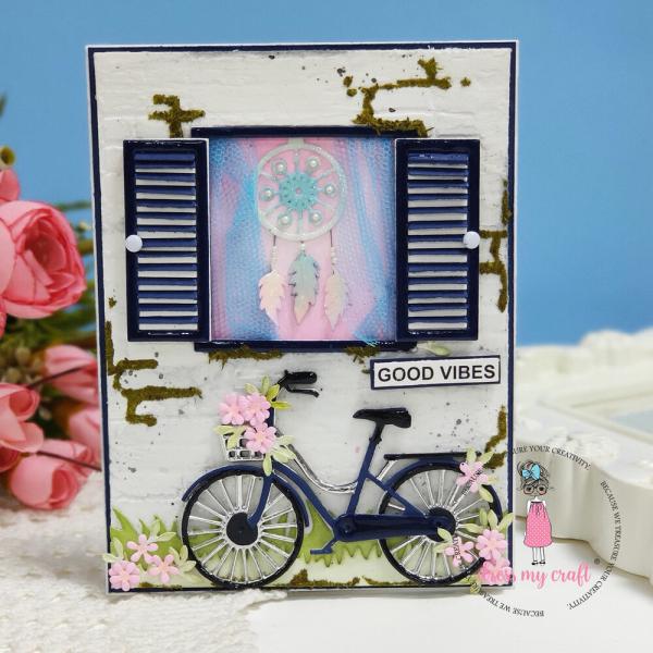 Dress My Craft - Stanzschablone "Bicycle" Dies