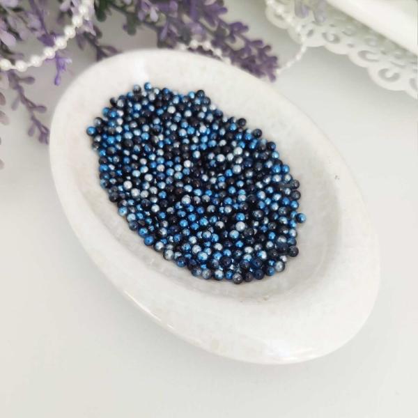 Dress My Craft - Perlen "Blue Black" Unicorn Beads Mini 8g