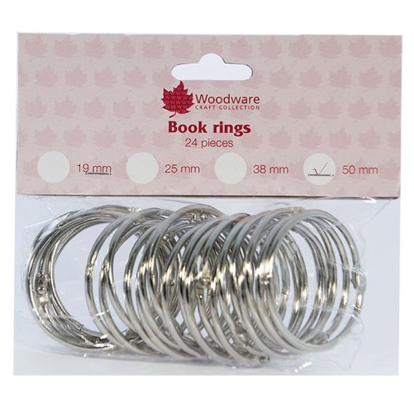 Woodware - Buchringe - Metallringe "Book rings"  