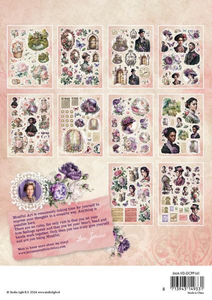 Studio Light - Stanzteile "Victorian Dreams" Die Cut Block - 20 Bogen