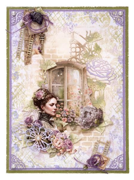 Studio Light - Stanzteile "Victorian Dreams" Die Cut Block - 20 Bogen