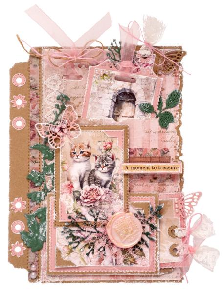 Studio Light - Designpapier "Victorian Dreams" Paper Pack 20,3x20,3 cm - 36 Bogen