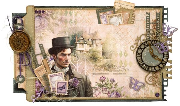 Studio Light - Designpapier "Victorian Dreams" Paper Pack 20,3x20,3 cm - 36 Bogen