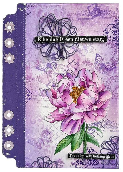 Studio Light - Stempel "Timeless Peony" Clear Stamps