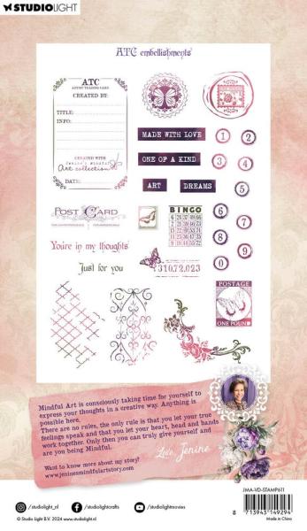 Studio Light - Stempelset "ATC Embellishments" Clear Stamps