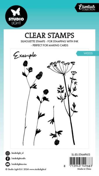 Studio Light - Stempelset "Weeds" Clear Stamps