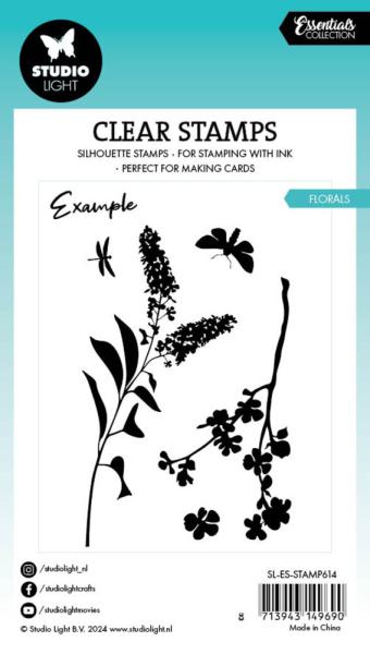 Studio Light - Stempelset "Florals" Clear Stamps