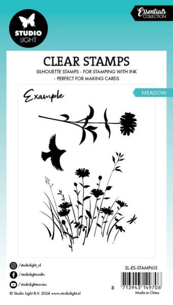 Studio Light - Stempelset "Meadow" Clear Stamps