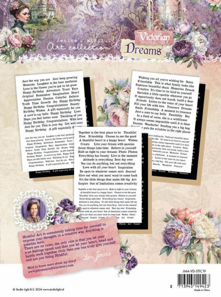 Studio Light - Aufkleber "English" Victorian Dreams Sticker