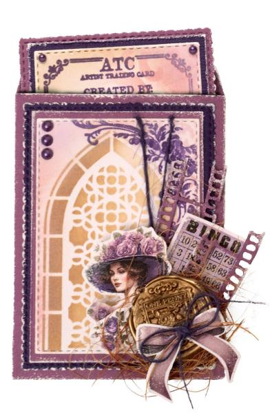 Studio Light - Designpapier 20,3x20,3cm "Victorian Dreams" Mixed Paper Pad - 36 Bogen 