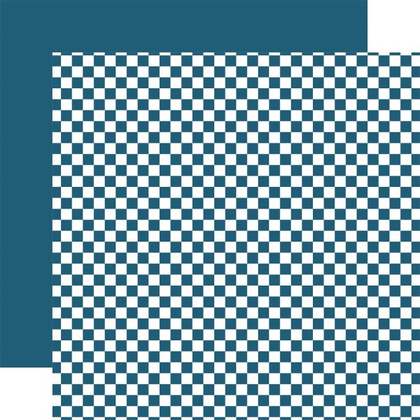 Echo Park - Designpapier "Summer Checkerboard" Collection Kit 12x12 Inch - 12 Bogen