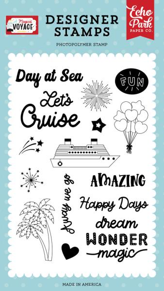 Echo Park - Stempelset "Day At Sea Clear" Clear Stamps