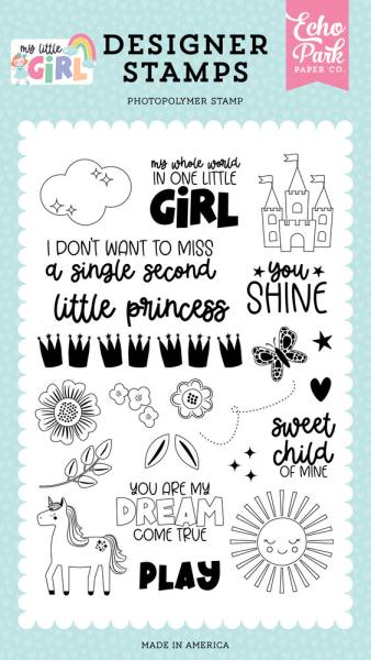 Echo Park - Stempelset "Sweet Child Of Mine" Clear Stamps