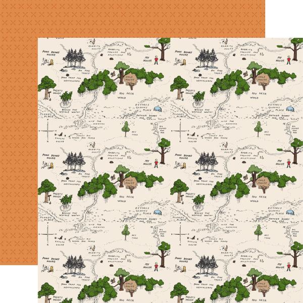 Echo Park - Designpapier "Winnie The Pooh" Paper Pack 6x6 Inch - 24 Bogen