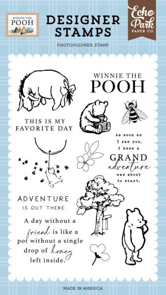 Echo Park - Stempelset "Winnie The Pooh" Clear Stamps