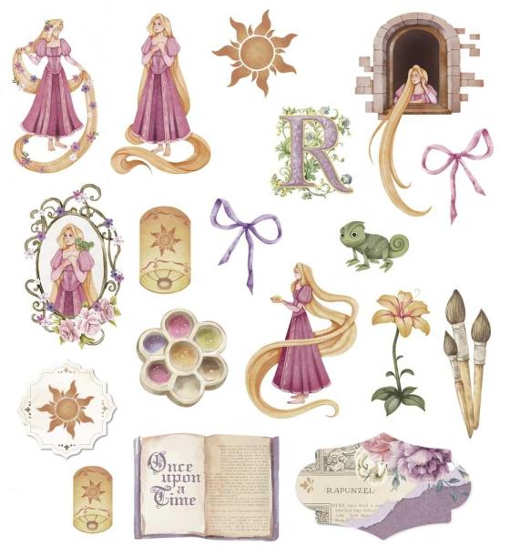 Papers For You - Stanzteile "The Radiant Princess" Die Cuts