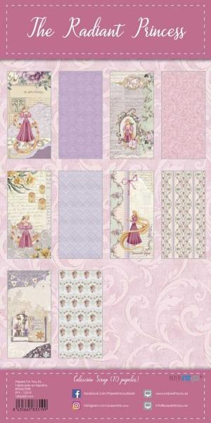 Papers For You - Designpapier "The Radiant Princess" Paper Pack 6x12 Inch - 10 Bogen 