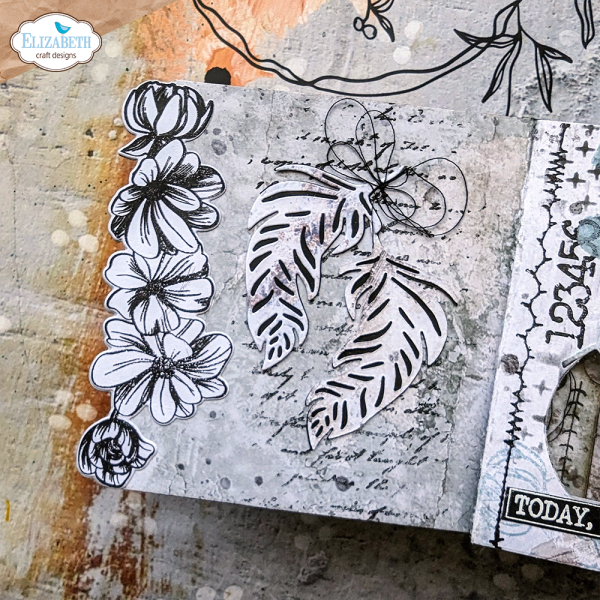 Elizabeth Craft Designs - Stanzschalone "Border Flower" Dies