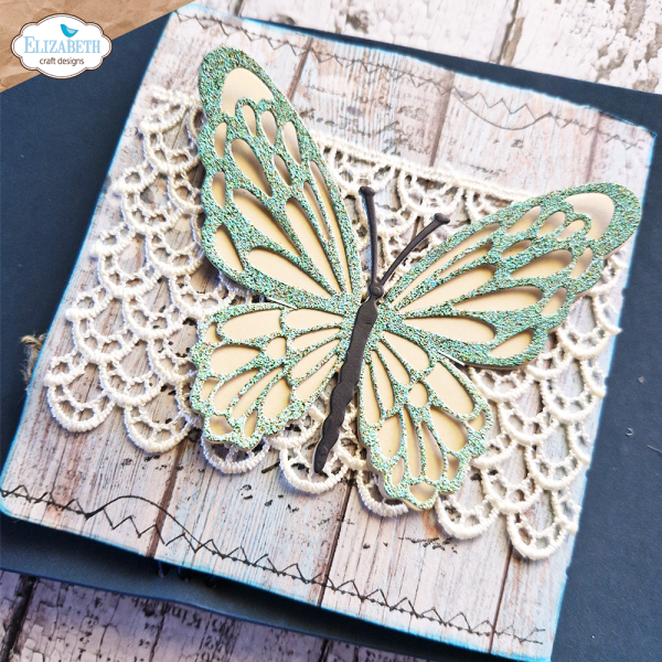 Elizabeth Craft Designs - Stanzschalone "Ornate Butterfly" Dies