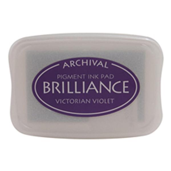 Tsukineko - Brilliance Ink Pad "Victorian Violet" Pigment Stempelkissen