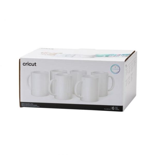 Cricut Tasse - Ceramic Mug White 425ml  6 Stück 