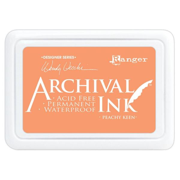 Ranger - Archival Ink Pad "Peachy Keen" Stempelkissen - Pigmenttinte