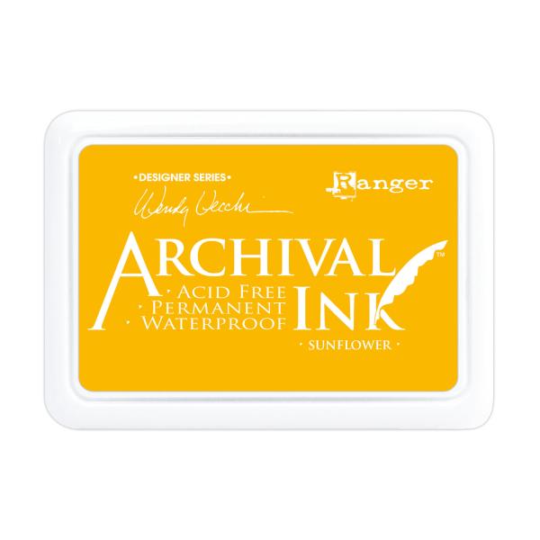 Ranger - Archival Ink Pad "Sunflower" Stempelkissen - Pigmenttinte