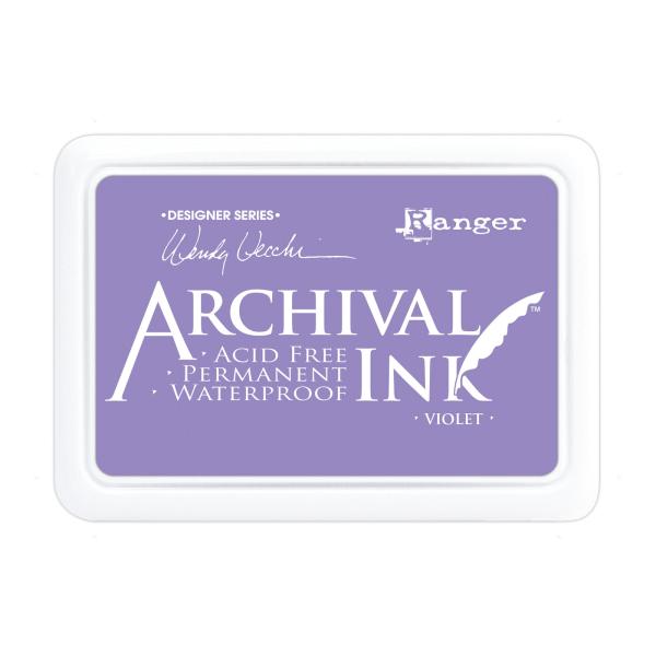 Ranger - Archival Ink Pad "Violet" Stempelkissen - Pigmenttinte