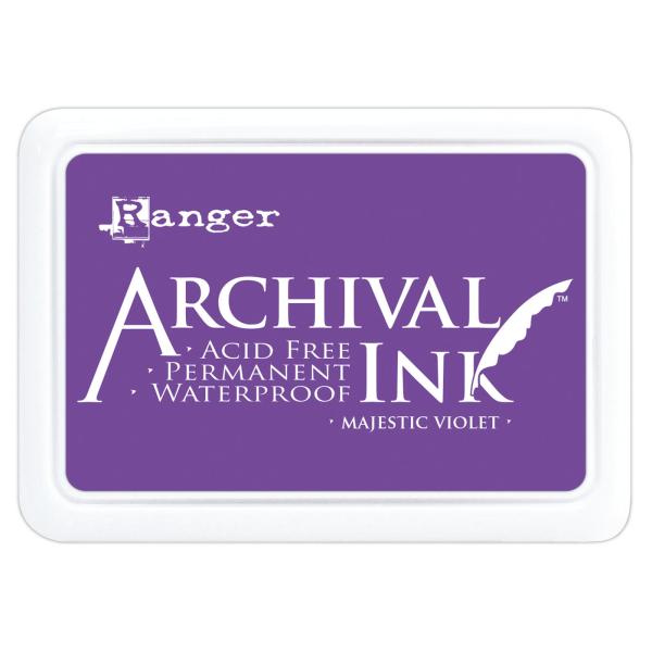 Ranger - Archival Ink Pad "Majestic violet" Stempelkissen - Pigmenttinte