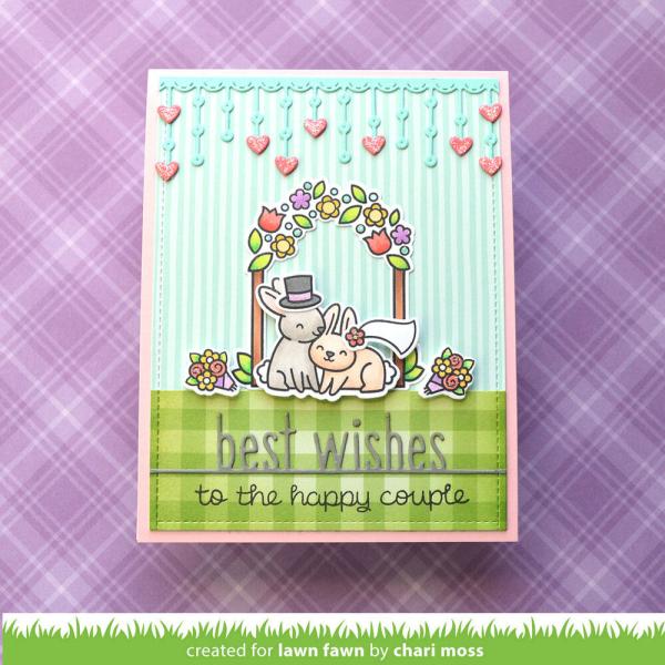 Lawn Fawn - Designpapier "Rainbow Ever After" Paper Pad 6x6 Inch - 36 Bogen