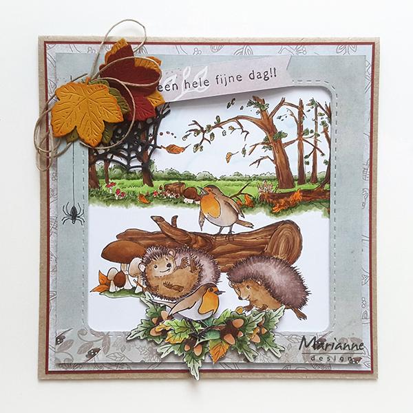 Marianne Design - Stempelset "Igel" Clear Stamps