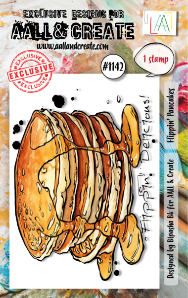 AALL and Create - Stempel A7 "Flippin' Pancakes" Clear Stamps