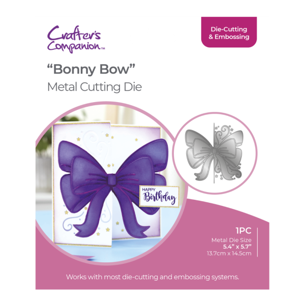 Gemini - Stanzschablone "Bonny Bow" Create-a-Card Dies