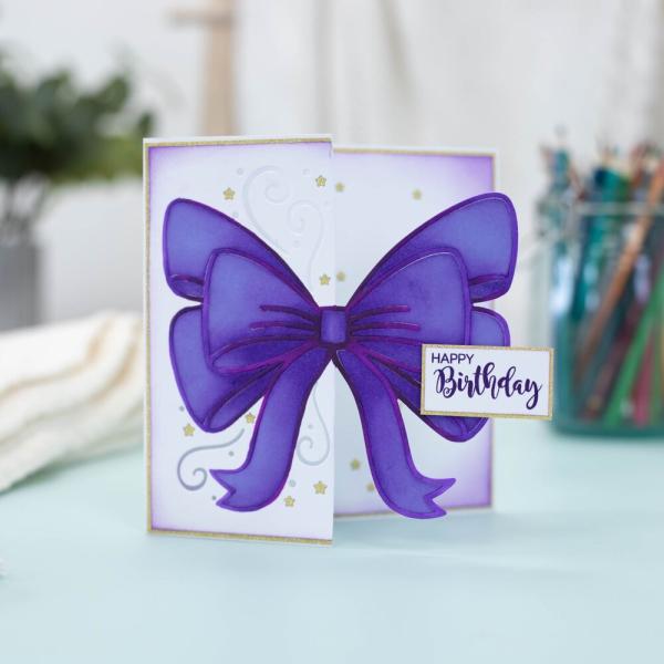 Gemini - Stanzschablone "Bonny Bow" Create-a-Card Dies