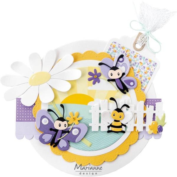 Marianne Design - Präge- und Stanzschablone "Happy Daisy" Creatables Dies