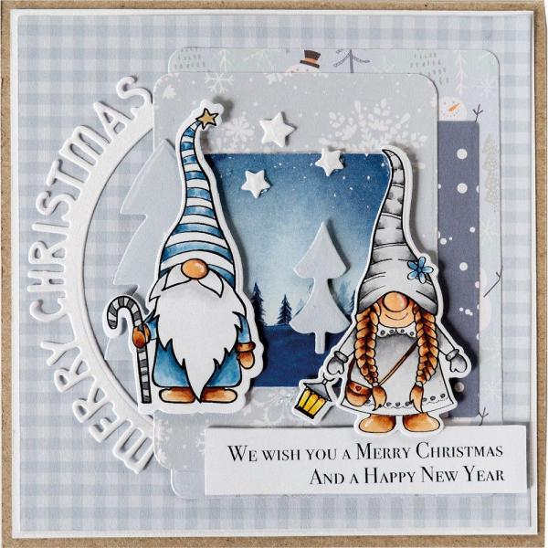 Marianne Design - Stempel & Stanzschbalone "Mrs Gnome" Clear Stamps & Dies