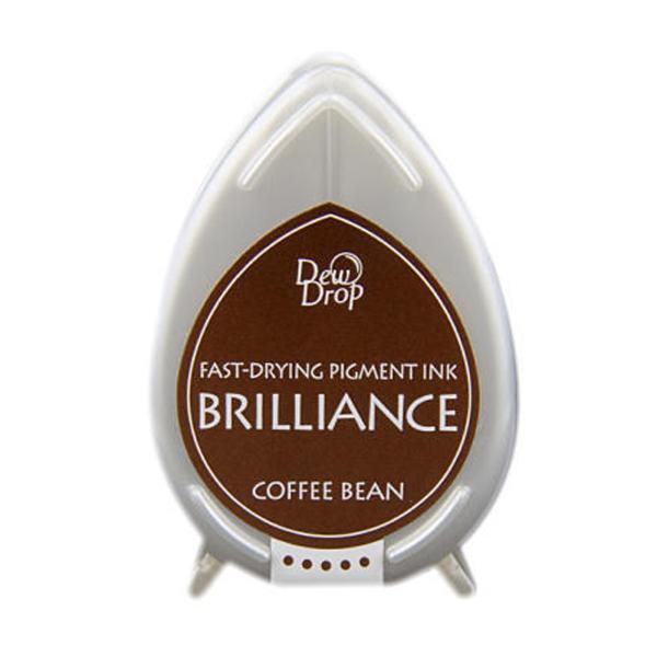 Tsukineko - Brilliance Drew Drops Ink Pad "Coffee bean" Pigment Stempelkissen