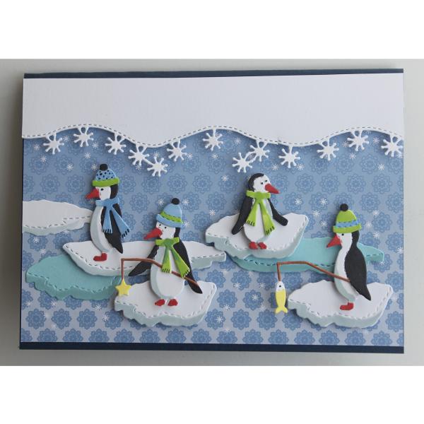 Joy!Crafts - Stanzschablone "Mery's Pinguine" Dies