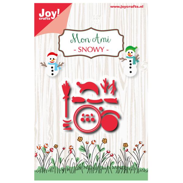 Joy!Crafts - Stanzschablone "Schneebedeckt - Mon Ami Snowy" Dies