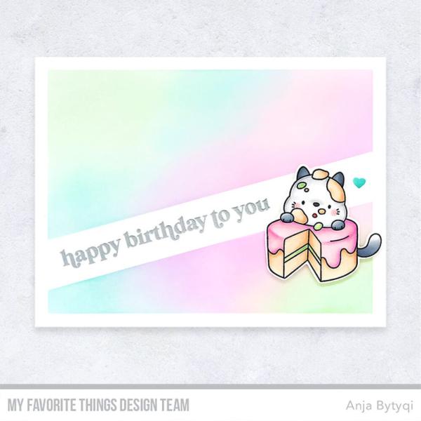 My Favorite Things Stempelset "Essential Birthday Messages" Clear Stamps