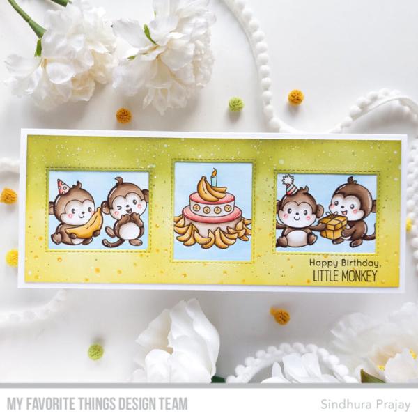 My Favorite Things Stempelset "Monkey Around" Clear Stamps