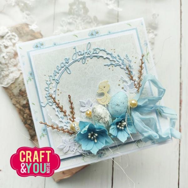 Craft & You Design - Stanzschablone "Catkins Wreath" Dies