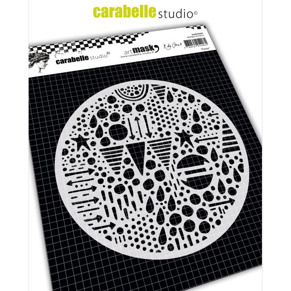 Carabelle Studio - Schablone "Rund Fiesta" Stencil